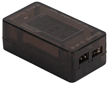 Lithium Battery Tester, Lipo Battery Checker for JST MCPX MCX Plug Connector 1S Tester Indicator Checker Voltage