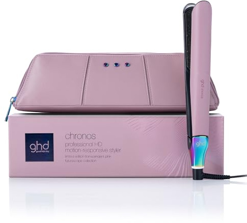 ghd Chronos Styler Haarglätter 2,5 cm | Limited Edition in transzendent rosa | High-Definition-Ergebnisse mit einem Strich halten 24 Stunden, 85% mehr Helligkeit, 2 mal weniger