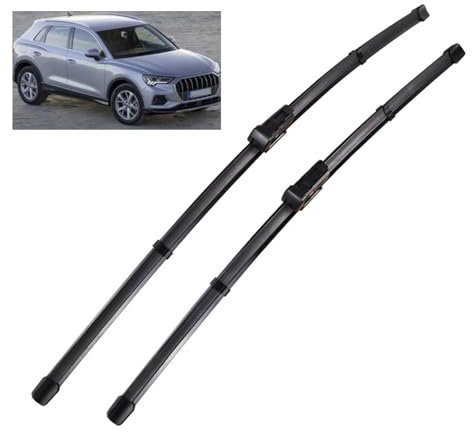 LZWLZW Escobilla Limpiaparabrisas para Audi Q3 MK2 2018-2023 24+20, Escobilla Limpiaparabrisas Delantero Goma Parabrisas Escobillas Limpiaparabrisas
