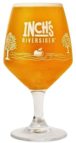 Inch's Riversider Cider Pint-Glas, 590 ml, CE M25, Cider Lager, Beer Man Cave Roxley