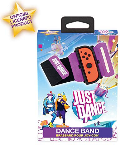 Just Dance 2020 - Dance Band - Wrist Strap - Joycon Nintendo Switch Controller Manschette - Verstellbares Gummiband mit Platz für Linken und Rechten Joy-Con