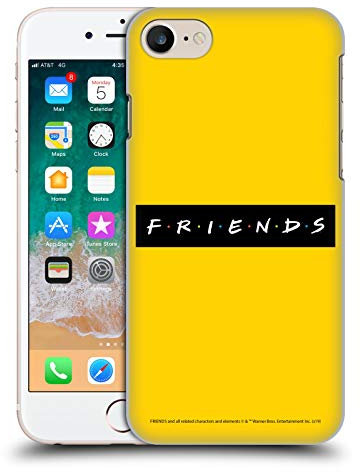 Head Case Designs Licenza Ufficiale Friends TV Show Modello Logos Custodia Cover Dura per Parte Posteriore Compatibile con Apple iPhone 7/8 / SE 2020 & 2022