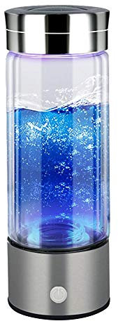 RUNMIND Botella de agua de hidrógeno con tecnología PEM y SPE,Hasta 1600PPB, generador de agua de hidrógeno portátil fabricante,Ionizador de agua de vidrio de nueva tecnología