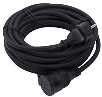 Chacon Prolongateur HO7RN-F 3 x 1,5mm2-10 m - noir