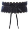 CHENGZI Damen-Spitzengürtel, weich, modisch, breite Taille, Boho-Stil, Cinch-Gürtel, Schwarz , One size