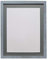 FRAMES BY POST Cadre Photo H7 Gris Minéral avec Passe-Partout Gris Foncé 50x40 Image 40x30 cm Verre Plastique