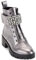 KARL LAGERFELD Pippa, Anfibi Donna, Argento, 38 EU