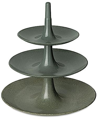 BABELL L Etagere nature ash grey