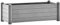 vidaXL Garten Hochbeet Pflanzkasten Pflanzbeet Gemüsebeet Blumenbeet Blumenkasten Frühbeet Gartenbeet Blumenkübel Pflanzkübel PP Steingrau 100x43x35cm