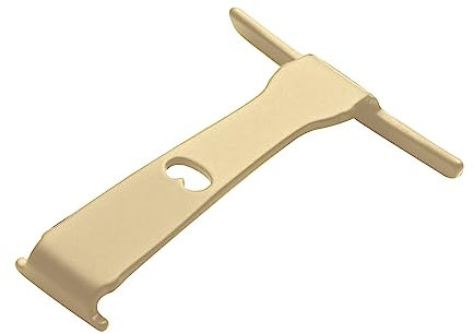 ThunderClap Ersatz-Clip-On-Einsatz Metallclip für Oakley Sutro Sonnenbrille, goldfarben, Einheitsgröße