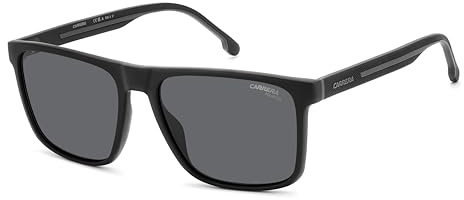 Carrera 8064/S BLACK GREY/GREY POLARIZED 57/17/145 Herrenbrillen Sonnenbrillen
