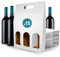 15 scatole di cartone bianco vuote per 3 bottiglie di vino 27 x 9 x 40 cm | astucci per regalo e imballaggio di vino | valigie di vino per regalo: Pasqua, compleanno, Natale