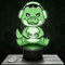 Lampe Crocodile Gamer deco chambre garçon Lampe 3D Crocodile Gamer objet Gaming Gamer Jeux video idée cadeau décoration lumière tamisée veilleuse deco bureau. Idée Cadeau Noel adolescent original