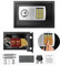 Security Safes 8.5L Digital Steel Safe Box with Keys, Electronic Password Money Cash Safe for Home Office Hotel Documents Laptops Jewelry, 19.5 x 31 x 19.5 cm, Black