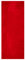 vidaXL Tapis à Poils Courts Doux et Lavable, Moquette de Sol, Tapis de Zone, Carpette de Salon Salle de Séjour Chambre, Moderne, Rouge 80x200 cm