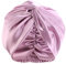 100% Mulberry Silk Women's Night Hat, Sleep Cap, Silk Shower Cap, Good for Hair, Soft Silk Bonnet Silk Cap, Adjustable Double Layers Bonnet, Hair Care Scalp, 26 x 23 cm, purple, 26,00 x 23,00 x 3,00