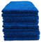 kidparadise Gants de Toilette 14 x 22 cm - Coton - Lot de 10 Gants (Bleu Fonce x 10)