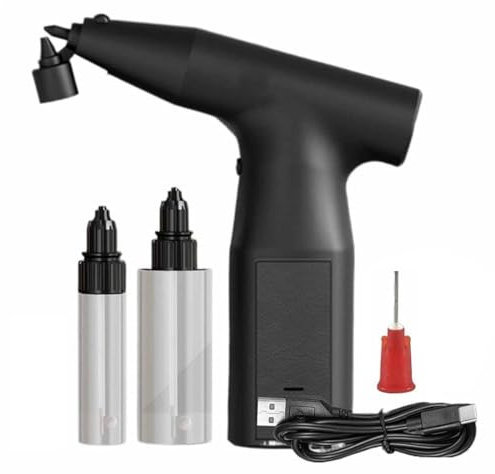 ZAbina Electric Spray Paint Gun For Cars, Handheld Air Pump Portable Paint Sprayer Electric Cordless Spray Paint Sprayer Gun 3-speed Adjustable