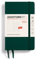 LEUCHTTURM1917 370649 Wochenkalender & Notizbuch Pocket (A6) 2025, Forest Green, Englisch