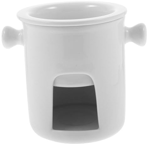 KOCKSHION Electric Chocolate Melting Pot Fondue Pot for Cheese Butter Safe Easy to Use for Kitchen Parties