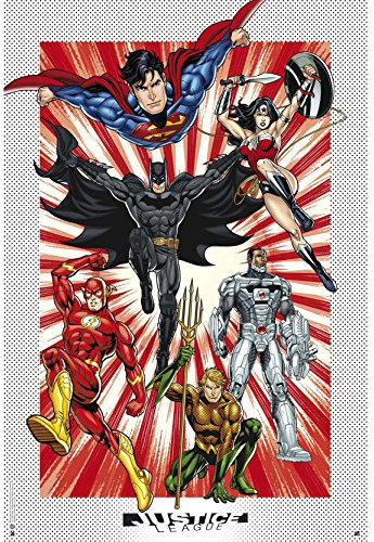ABYSTYLE - DC Comics - Poster - Justice League (91.5x61cm)
