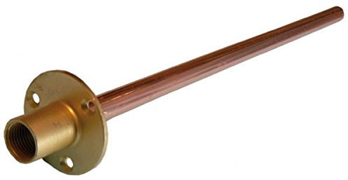 Primaflow 90025010 GA Copper Tube and Wall Plate for Outside Tap, 1/2-Inch x 15 x 35 cm