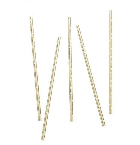 CLUB GREEN 20 Gold DOT Paper Straws, 1.5 x 20 x 7 cm