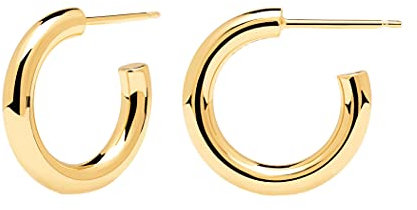 PdPaola Damen-Creolen 925er Silber One Size Gold 32016076