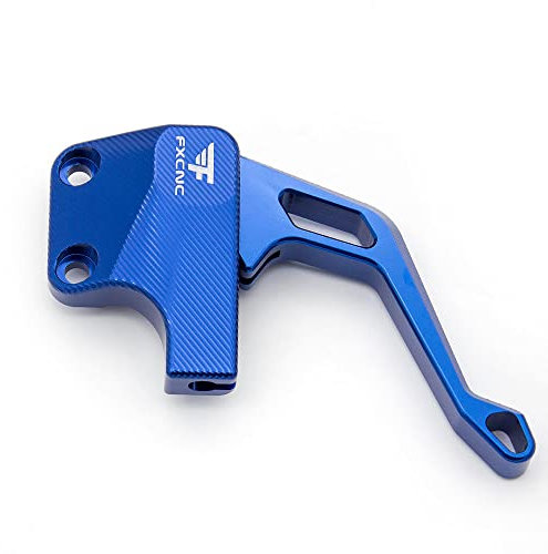 NICEDOLL Palanca de freno de estacionamiento CNC ATV para Raptor 125 250 360 660 700 YFM125R YFM250R YFM360R YFM660R YFM700R YFZ450 YZF450R 2004-2021 aluminio azul