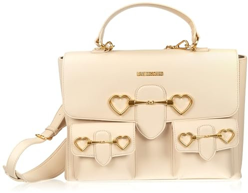 Love Moschino Damen Borsa Pu Avorio Umhngetasche, Elfenbein