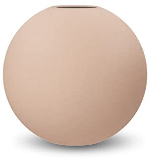 Cooee Design Ball HI-028-03-PP Blush Vase Rose Diamètre 20 cm Hauteur 19,5 cm