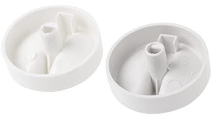 2 Piezas de Mando de Control de Control de Control de Control de Perilla del Horno de microondas de microondas de 2 Piezas, Perilla del potenciómetro de Olla de calo, codificador