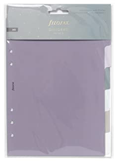 Filofax 132794 A5 Trennblätter Norfolk 6er