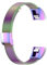 BUIEX Metallband Compatible With Alta HR/ -Alta -Armbänder Edelstahlarmband Ersatzwachtband Compatible With Alta HR Gurt (Color : Rainbown, Size : Fitbit ACE)