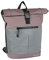 New Rebels Bowie New York Altlila 21L Rucksack Rolltop Reflektion Wasserabweisend Laptop 15.6