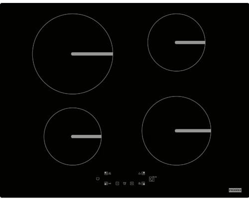 Franke 108.0606.107, Placa de inducción Smart (FSM 654 I BK), Black glass