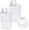 2pcs2300ML Washing Powder Storage, Laundry Detergent Storage,Laundry Detergent Dispenser Container