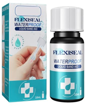 Flüssiger Verband, 10ml Aktive Hautreparatur, Hautkleber Für Wunden, Wasserfester Hautkleber Für Kratzer, Wunden Und Kleinere Schnitte