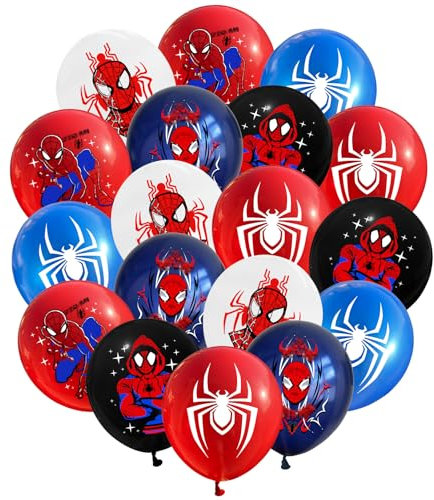 HUAIZAN Cartoon Luftballons Helium, 18 Stück Latex Luftballons Geburtstag, Cartoon Party Geburtstagsdeko (A)