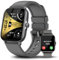 ASWEE Smartwatch con Effettua/Risposta Chiamate, 1.85 Orologio Smartwatch Uomo Donna 100+ Sportive Smart Watch con Contapassi/Sonno/Cardiofrequenzimetro, Impermeabil IP68 Fitness Tracker iOS Android