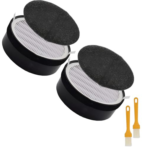 atnayo 2 Pcs Air Purifier Filter for LEVOIT LV-H132, Nylon Pre Filter with Brush for Home Office