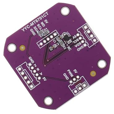SXRQ MT6701 360-Grad-Rotationserkennungsgeber-Modul für 3,3 V 5 V Systeme und I2C SPI-Schnittstellen, PCBs basierte Encoder