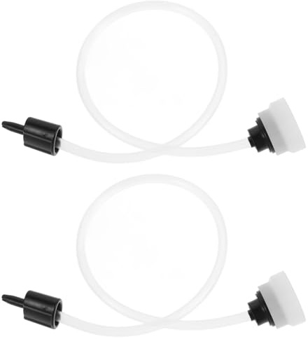 SHINEOFI Manguera De Repuesto Para Envasadora Al Vacío Adaptador Para Sellador Al Vacío 2 Tubos Flexibles De 19.29 X 1.29 X 1.29 in Accesorio De Cocina Para Sellado De Alimentos