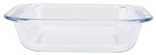 HOMSFOU Assiette Alimentaire en Verre Carrée Blanche Compatible Four et Micro-Ondes pour Salades et Desserts