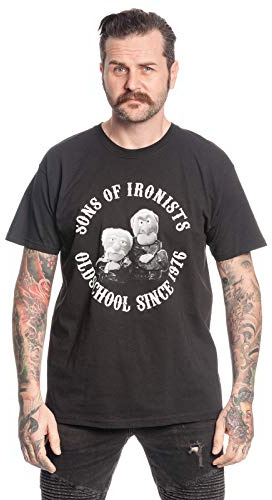 Muppets Sons of Ironists Unisex T-Shirt schwarz Fan-Merch, Filme, TV-Serien