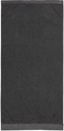 ESSENZA Handtuch Connect Organic Uni Grau, 70x140 cm - 100% Baumwollfrottier - Uni