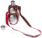 FLAMEER Large 64oz Flask Stainless Steel, Great for Whiskey Lovers,Men, Husbands - Double-gourd Hip Flask Whiskey Bottle with Belt