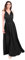 FYMNSI Damen Multiway Lange Abendkleid Hochzeit Brautjungfernkleid Bodenlang Partykleid Cocktailkleid Cabrio Wickelkleid V-Ausschnitt Festlich Kleid Rückenfrei Neckholder Maxikleid Sommer Strandkleid