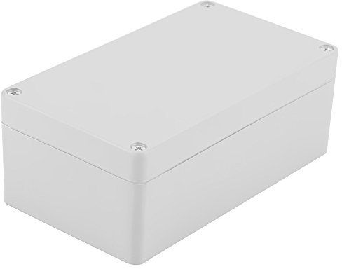 Junction Box, Water-resistant IP65 ABS Electrical Project Box Enclosure Instrument Case for communications, fire fighting equipment, iron and steel smelting, electricity, etc(158 * 90 * 60mm)