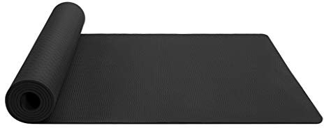 Gymnastikmatte Yogamatte, rutschfest, 183x61x0.6cm, Yoga-Matte Nicht nur für Anfänger, Sticky Mat, übungsmatte Fitnessmatte sportmatte Pilatesmatte Yogatuch, phtalatfrei, schadstofffrei, weich